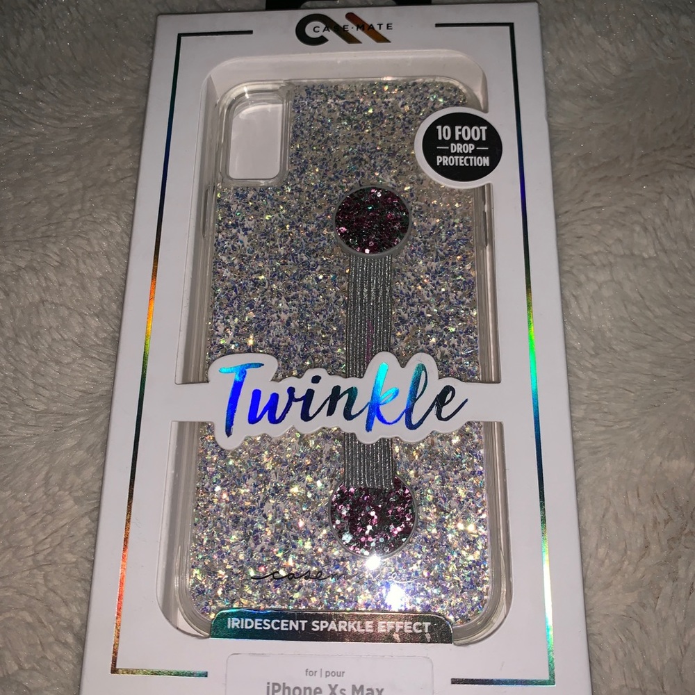 Case Mate iPhone XS Max Twinkle Case with strap